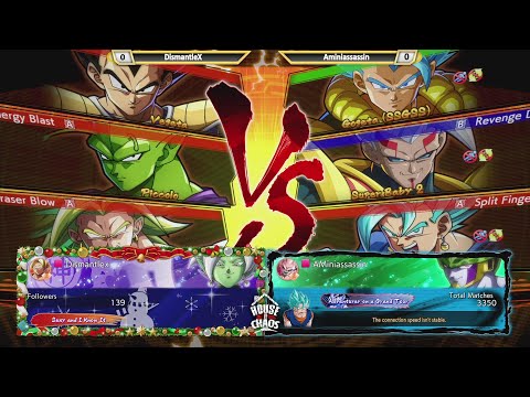 DBFZ - COM 60 - DismantleX vs Aminiassassin WF'S  [ Great WF'S ]