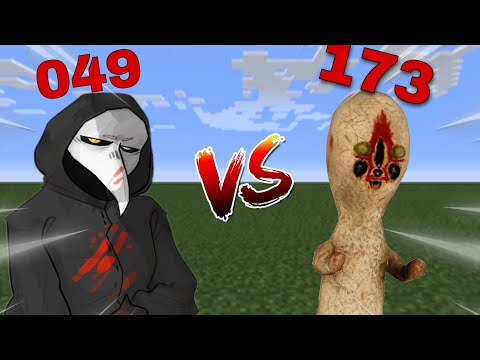 Casa SCP 173 vs Casa SCP 049 - Minecraft ITA sfida di Case