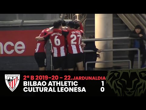 Imagen de portada del video ⚽️ Highlights I M22 2ªDiv. B I Bilbao Athletic 1-0 Cultural y Deportiva Leonesa
