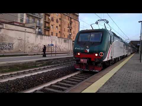 E464 197+5 piano ribassato Trenord - Monza 09/11/2016