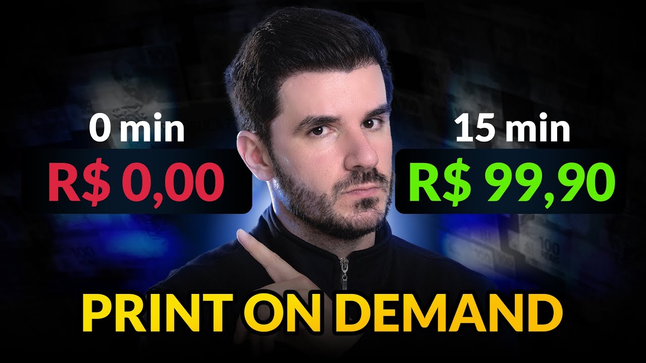 Print On Demand: PRIMEIRA VENDA em 15 minutos