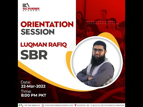 Escribir Academy | ACCA Strategic Business Reporting (SBR) Orientation for June 2022