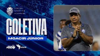 Coletiva pós-jogo com o técnico Moacir Júnior: Jacuipense 1x3 CSA - Série D 2026