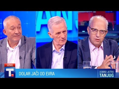 Dolar jači od evra - Nebojša Savić • DOBRO JUTRO TANJUG