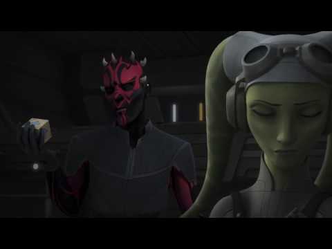 Star Wars Rebels Darth Maul Gets The Jedi Holocron From Hera