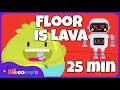 Floor Is Lava Song Compilation The Kiboomers Preschool Freeze Dances