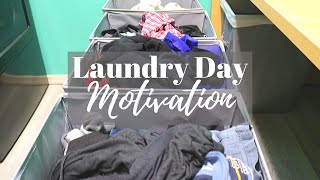 BIG LAUNDRY DAY Motivation // Laundry Buddies // Cleaning Motivation