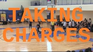 Practice Taking Charges as a Team! - Basketball 2016 #66