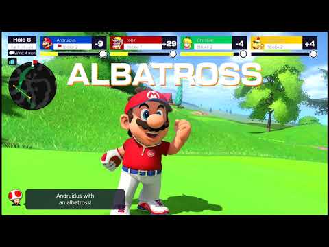 Putt for ALBATROSS! - Mario Golf: Super Rush