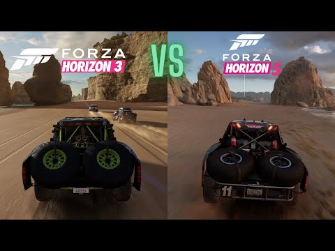 Forza Horizon 3 VS Forza Horizon 5 | Direct comparison | ✨10-Year Anniversary✨ Origins Story | XSX🎮