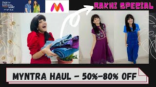 Myntra Haul | 70% OFF SALE ONLINE | RAKHI SPECIAL | SHWETA SINGH