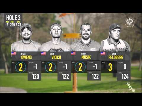 2016 DGWT Round 3   Chase Card   Musick, Vicich, Owens, Feldberg
