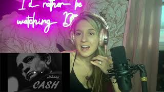 BIG FOOT - JOHNNY CASH - REACTION VIDEO!