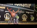 MohamadReza Tabrizi Nouri - 2016 NABBA World Championships