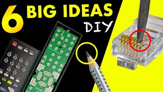 6 AMAZING ideas for DIY