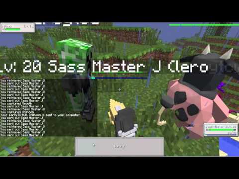 15Bit Meets 16Bit Minecraft Pixelmon ep 69: Girafarig Pls!