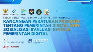 Download lagu [LIVE] Forum Diskusi Publik dalam Lingkup Pemda - RPerpres Pemerintah Digital mp3
