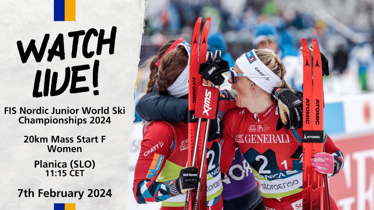 LIVE: FIS Nordic Junior World Ski Championships 2024 Planica - 20km Mass Start F Women