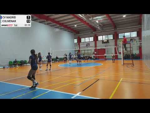 Voleibol Infantil CV Madrid vs Colmenar