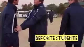 South African school fights hectic