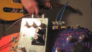 Video thumbnail for Skreddy Pedals Trio -  Paradigm Shift, Screwdriver, and  Echo by fatback2
