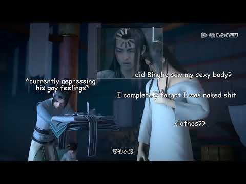 Shizun and Binghe having a gay panic 😂😔