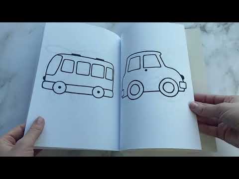 Миниатюра изображения товара Раскраска Эксмо Мои первые машины. Раскраски с толстым контуром, мягкая обложка