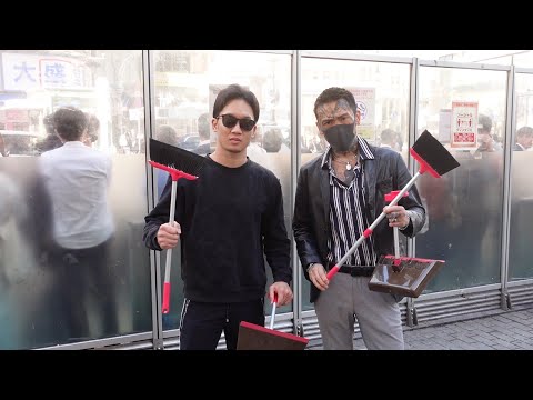 瓜田純士と渋谷で路上喫煙注意してみた