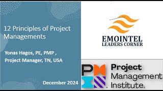 12 Principles of Project Management