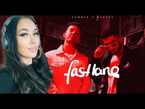 FEMALE DJ REACTS TO GERMAN MUSIC 🇩🇪 JAMULE x SANTOS - FASTLANE  (REACTION | REAKTION)