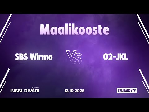 Maalikooste: SBS Wirmo - O2-JKL (Inssi-Divari M)