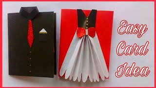 Easy Paper Card Idea |Greeting Card Idea |Wedding Card Idea |Paper Craft
