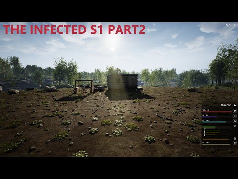 The Infected | Gameplay S1 Part 2 | Starter Base Making Forge And Anvil [ Iron Ingots ]
