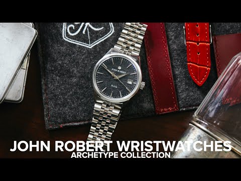 The John Robert Archetype is a dressy tool watch from Melbourne with an intriguing linen dial