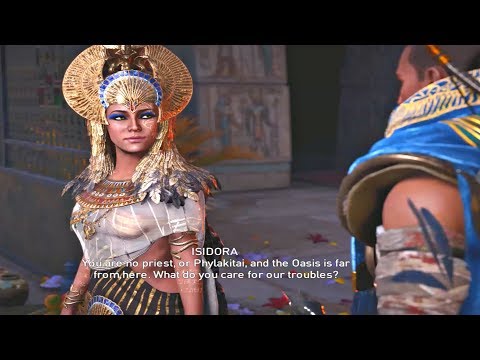 Assassin's Creed Origins DLC - All Isidora Cutscenes "The Goddess" THE CURSE OF THE PHARAOHS DLC