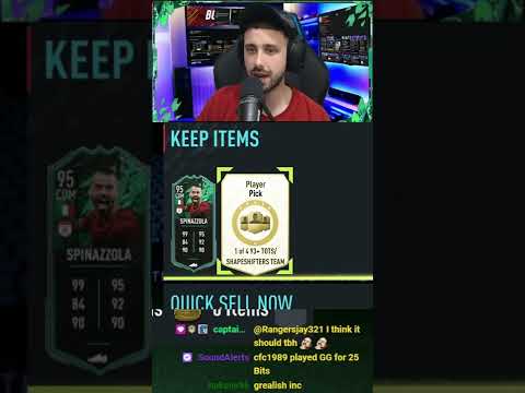 85+ PICK + 93+ TOTS/SS PLAYER PICK HUGE W!! #shorts