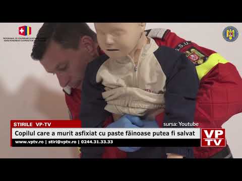 Copilul care a murit asfixiat cu paste făinoase putea fi salvat