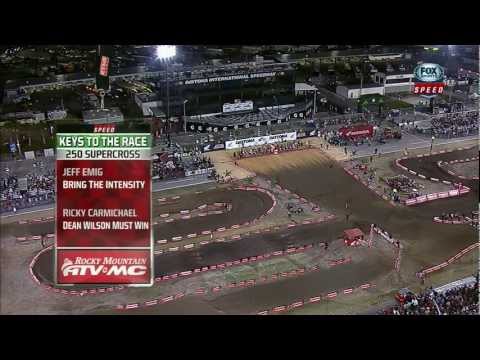 2013 AMA Supercross RD 10 Daytona 250 Main Event HD