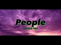 Music Lyrics Video PEOPLE Libinca Fonji