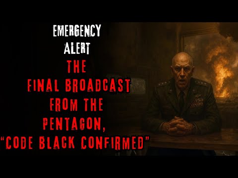 "EMERGENCY ALERT: The Final Broadcast From The Pentagon, 'Code Black Confirmed' " Creepypasta