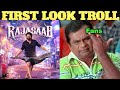 RajaSaab First Look Troll | Prabhas Maruthi Title and First Look | Prabhas | RajaSaab | Troll Plaza