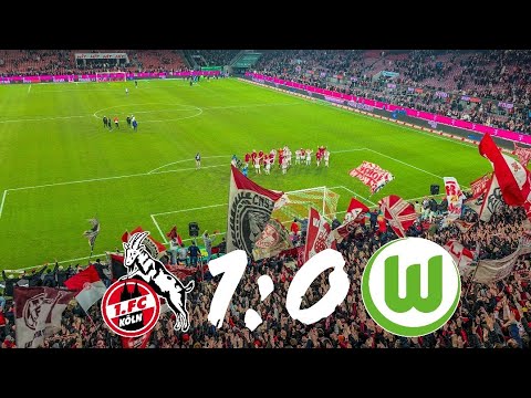1.FC Köln - Wolfsburg 1:0 Stimmung Ultras Köln