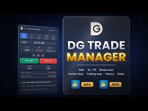 Video DG Trade Manager MT4