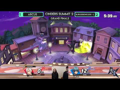 Arcus (Robin, Roy) vs Burgerking2011 (Byleth, Wolf) - Grand Finals - Cinders Summit 2