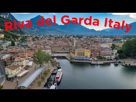 Riva del Garda Italy Drone 5,4K Video