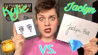 Kylie VS. Jaclyn...BLUE HONEY Kylie Cosmetics Palette Review