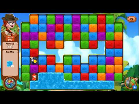 Lost Island Blast Adventure Level 109 - No Boosters