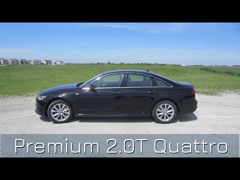 2018 Audi A6 Premium 2.0T Quattro // Testbericht, Rundgang und Probefahrt // 100 Mietwagen