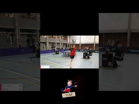 Amazing around the net shot ! MAX LERMUSIAUX VS KRZYSZTOF WLOCZKO