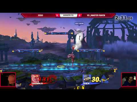 VS Weekly 7/27/17 - Winners R3 - Xoxo (Greninja) vs Master Raven (Sheik) - Smash 4